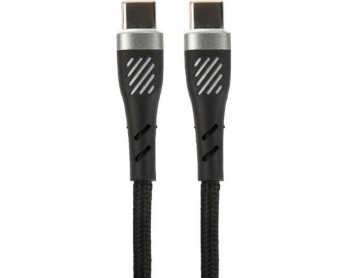 PERFEO Кабель USB C вилка - C вилка, 60W, черный, длина 1 м., POWER (C1105)