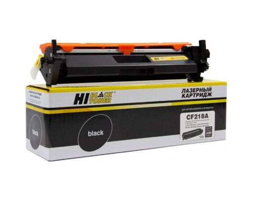 Hi-Black CF218A Тонер-картридж HB-CF218A для HP LaserJet Pro M104/MFP M132, 1,4K, С ЧИПОМ