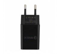 Cablexpert Адаптер питания, Qualcomm QC 3.0, 100/220V - 1 USB порт 5/9/12V, черный (MP3A-PC-17)
