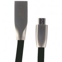 Cablexpert Кабель USB 2.0 CC-G-mUSB01Bk-0.5M AM/microB, серия Gold, длина 0.5м, черный, блистер
